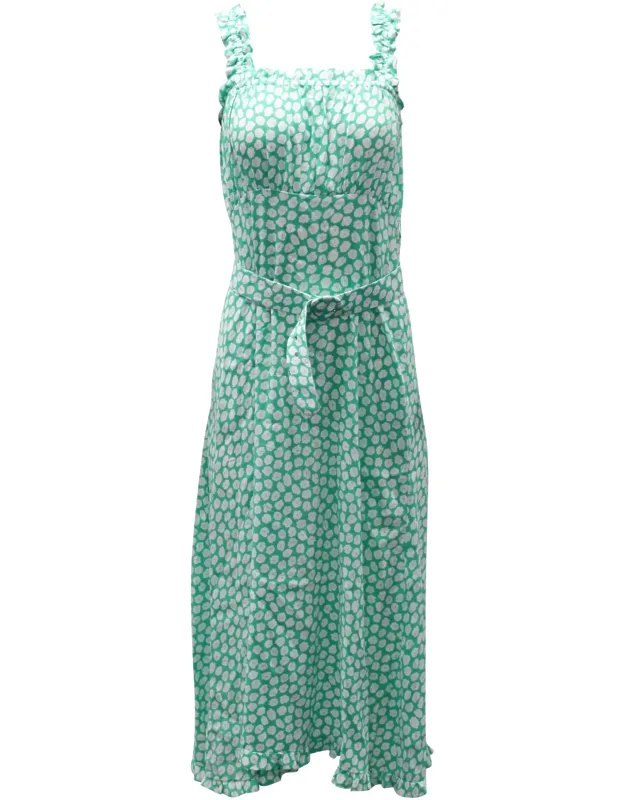 Saint Tropez Floral Print Dress With Belt