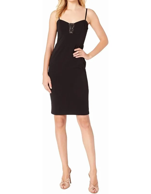 Crepe Sheath Dress