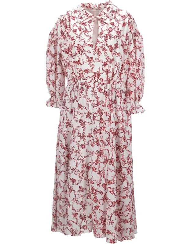 Floral Printed Midi Dress