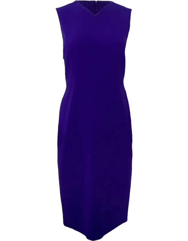 Sleeveless Knee-length Dress
