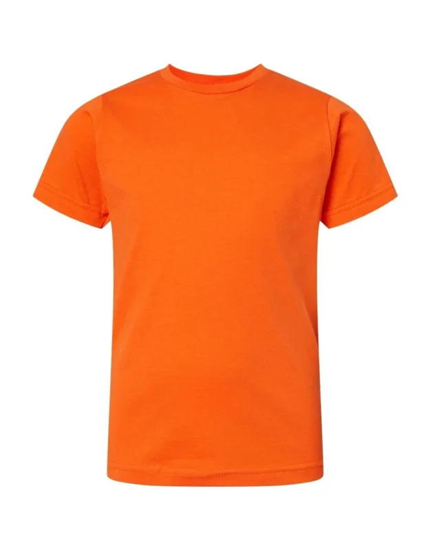 Youth Fine Jersey Tee, 100% Combed Ringspun Cotton, Easytear Label