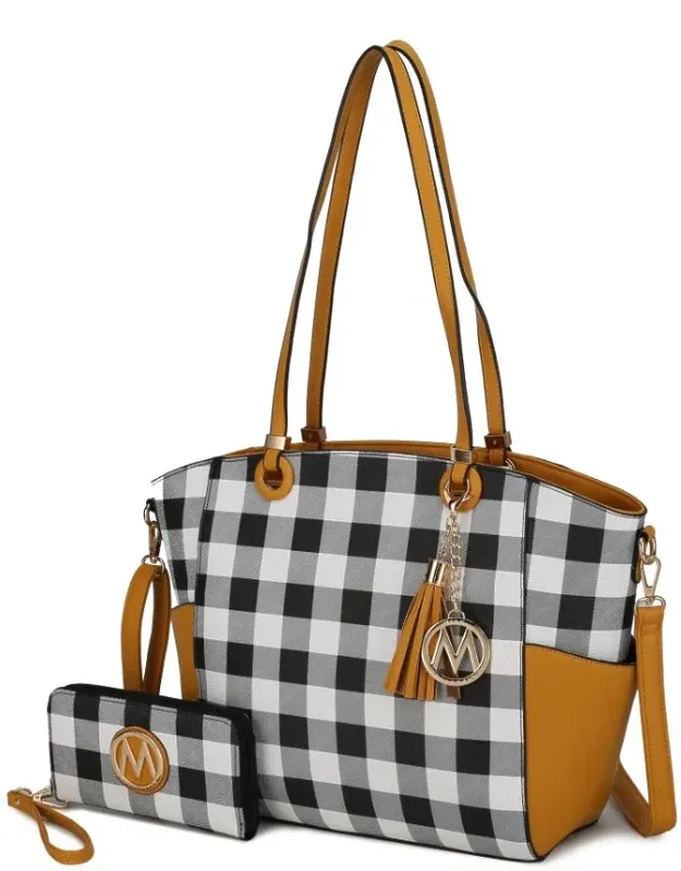 Tote Bag With Wallet - 2 Pieces