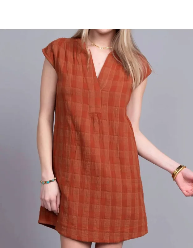 Check Dress