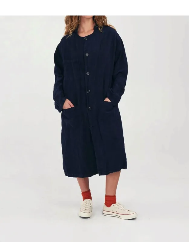 Linen Lab Coat