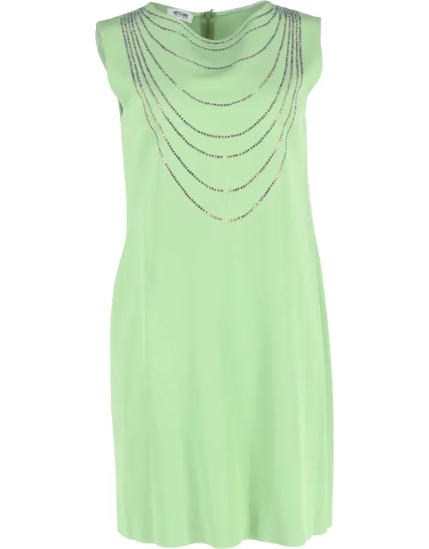 Embellished Mini Dress