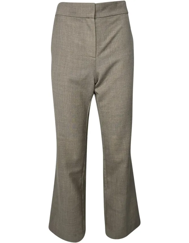 High-rise Flared Trousers