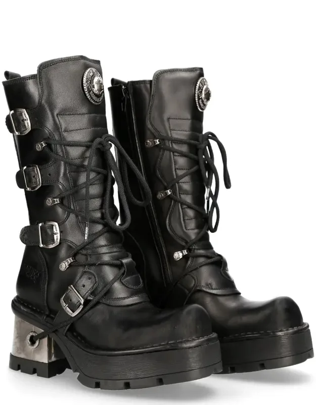 Gothic Mid Calf Boots