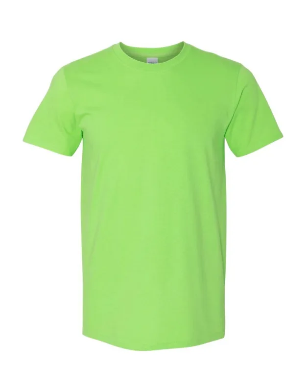 Gildan Softstyle T-shirt, High Stitch Density, Tear Away Label