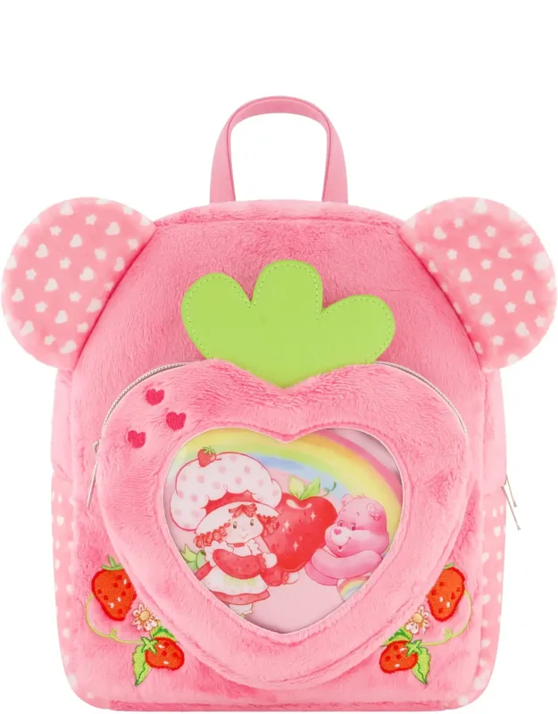 Plush Heart Mini Backpack