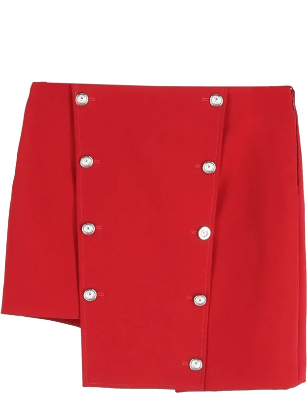 Asymmetric Mini Skirt