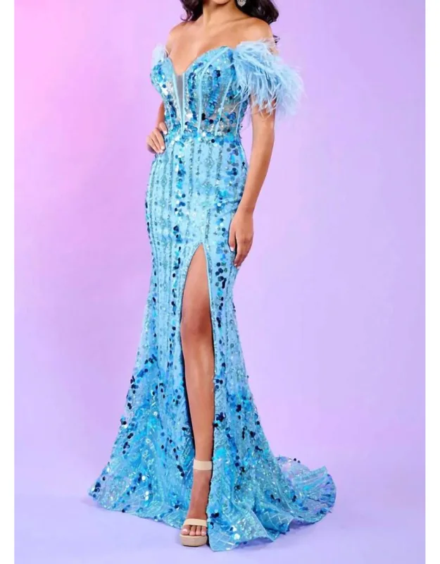 The Elsa Gown: Long Formal Dress