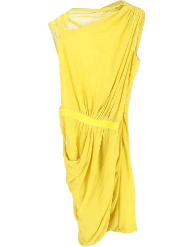 Draped Midi Dress