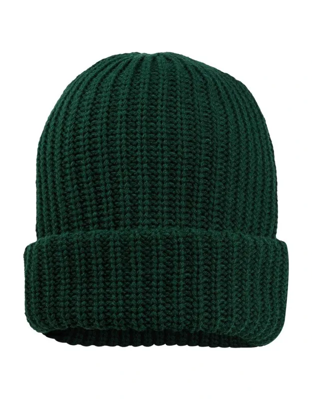 Chunky Knit Cuffed Beanie