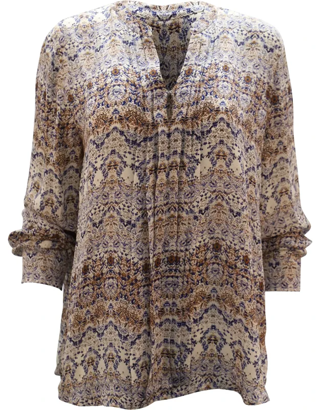Printed Tunic Blouse