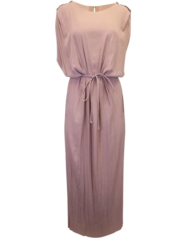 Tie Waist Maxi Dress