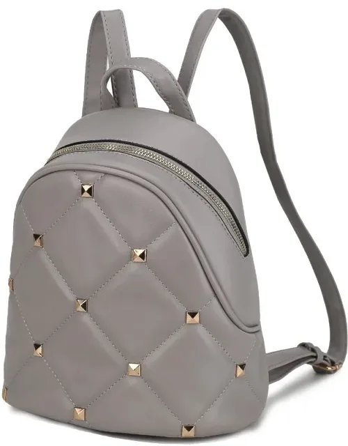 Hayden Quilted Vegan Leather Backpack