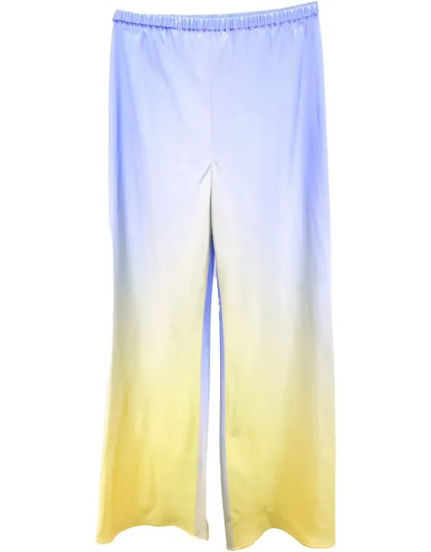 Stacie Gradient Wide-leg Pants