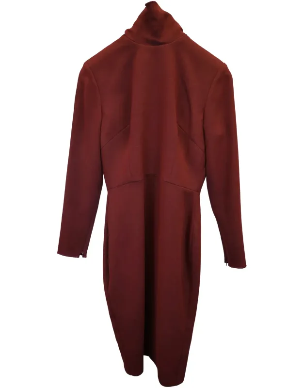 Mock Neck Dress