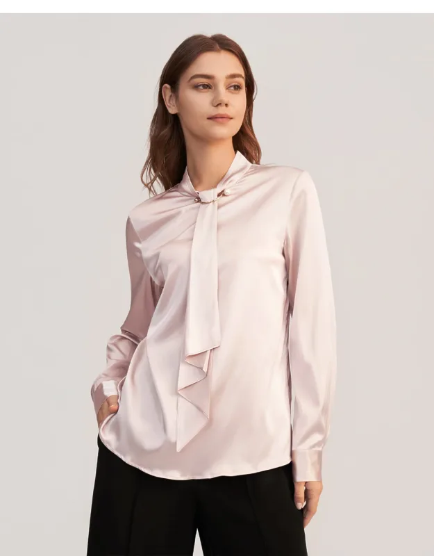Stand Collar Blouse