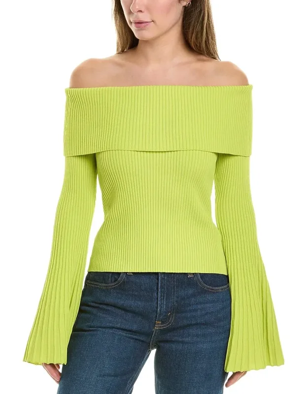 Off Shoulder Sweater