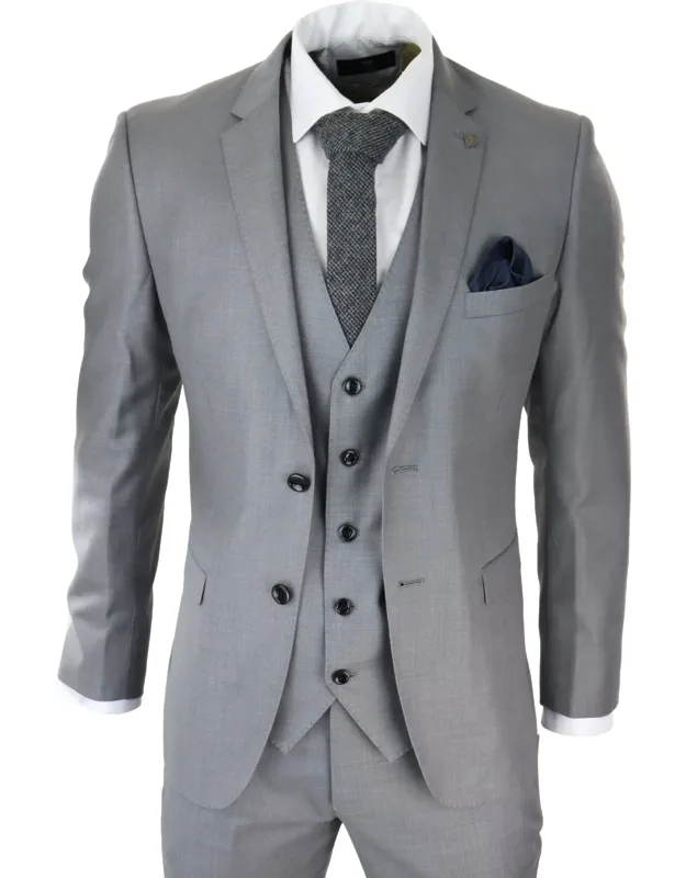 3 Piece Plain Suit
