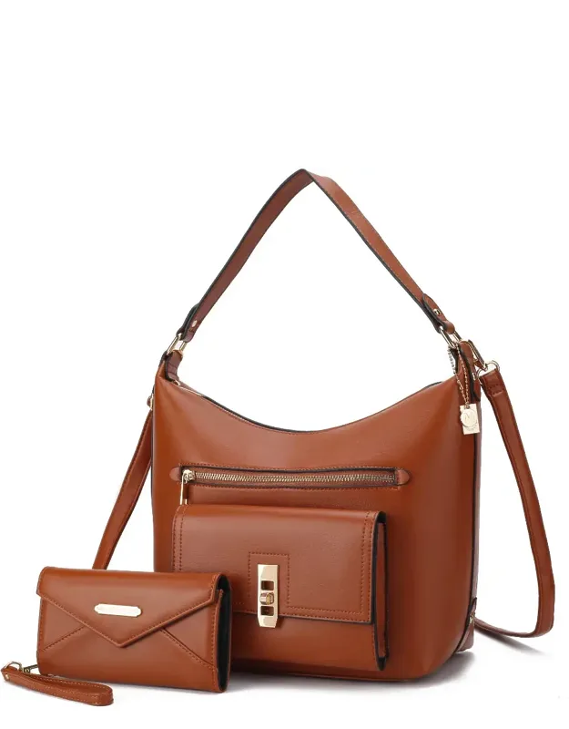 Clara Vegan Leather Shoulder Bag With Stylish And Durable Features