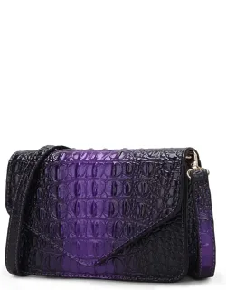 Vanta Croc-embossed Chic Crossbody Bag