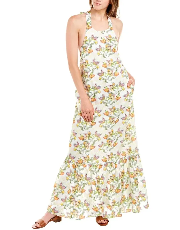 Halter Neck Maxi Dress