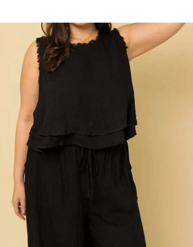 Fringe Rayon Top