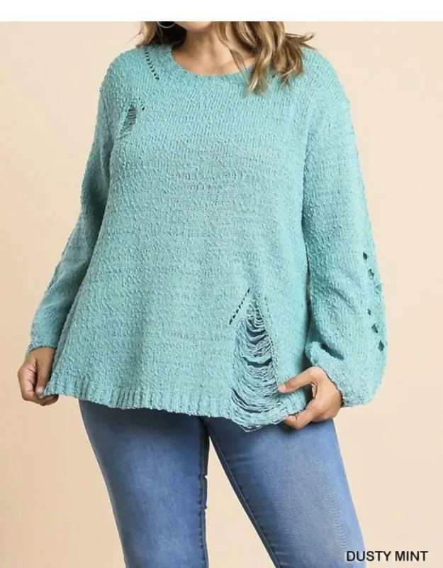 Distressed Sweater