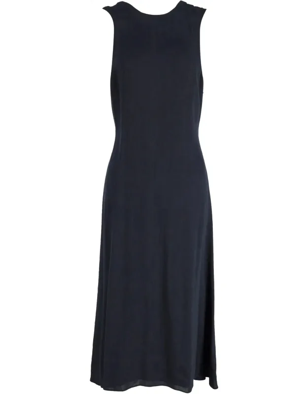 Etta Midi Criss-cross Back Strap Dress