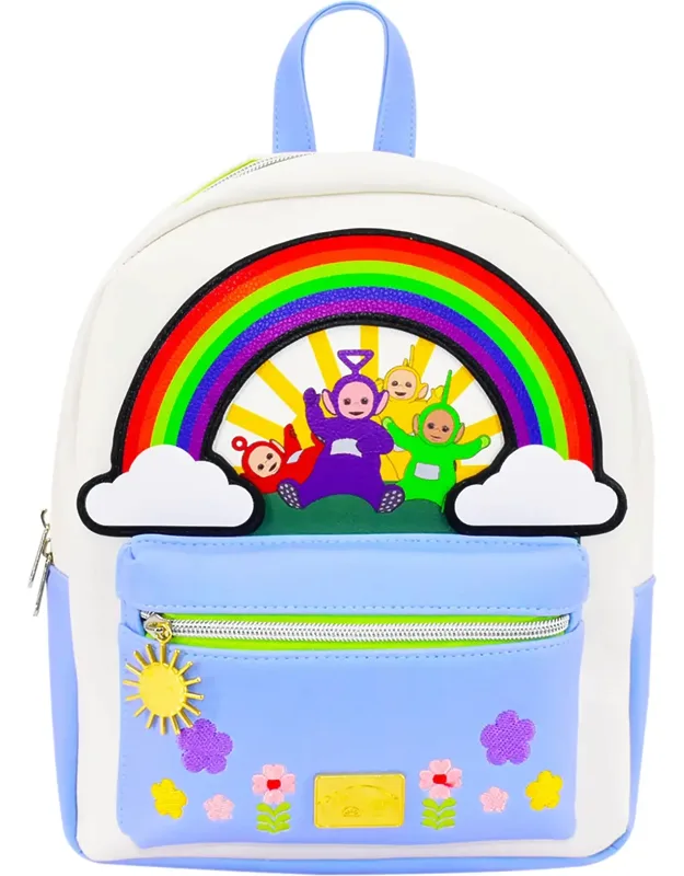 Rainbow Flower Mini Backpack