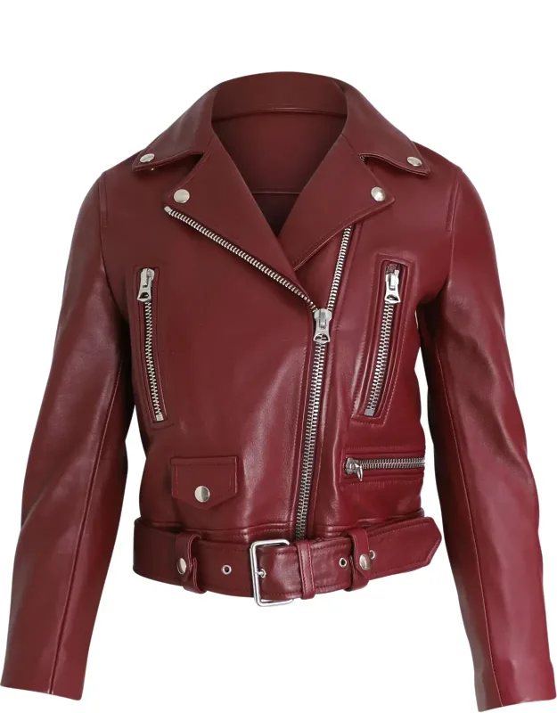 Biker Jacket In Leather