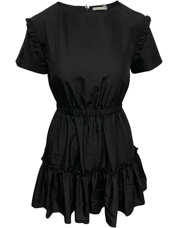 Ruffled Mini Dress