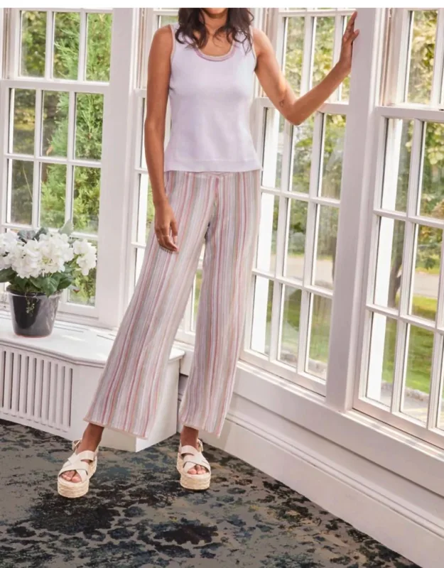 Textured Sweater Pants