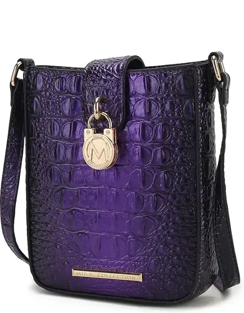 Avery Embossed Gradient Fashion Crossbody Bag