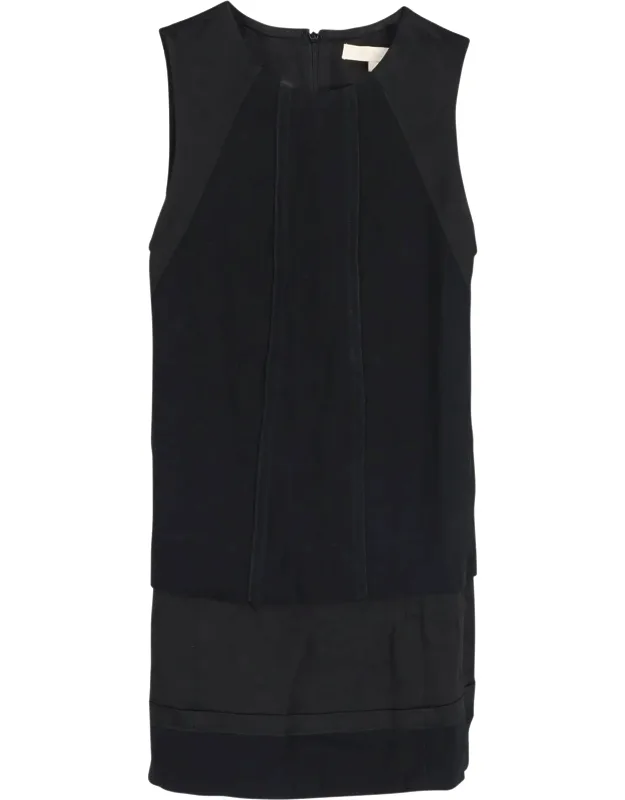 Patchwork Sleeveless Dress