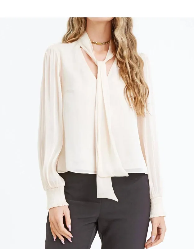 Tie Neck Blouse