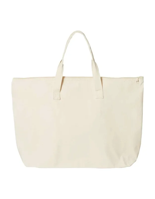 Totes With Top Zippered Closure