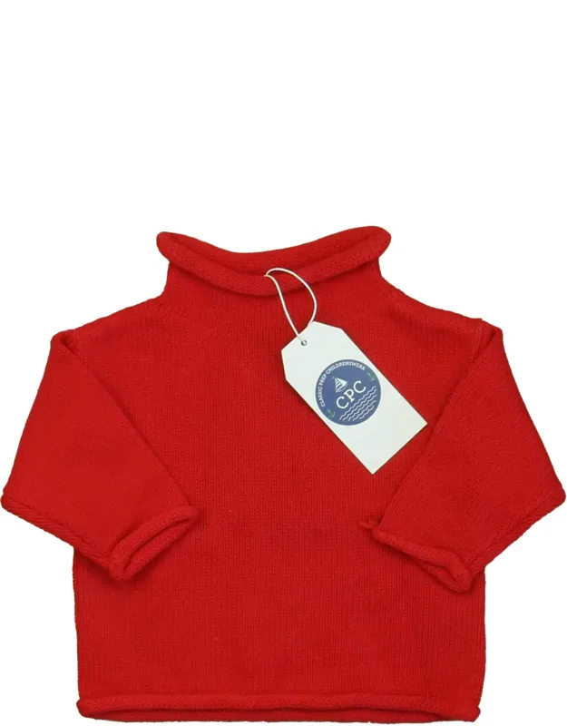 Lollipop Red Sweater - Cotton, New With Tags