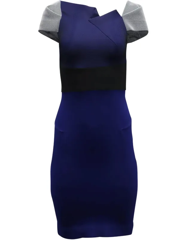 Accent Sleeve Bodycon Dress