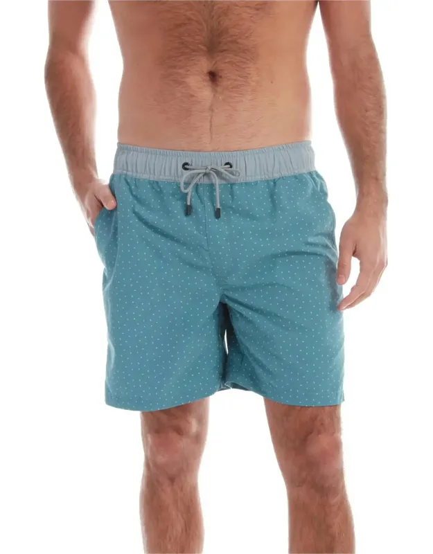 Printed Swim Trunks