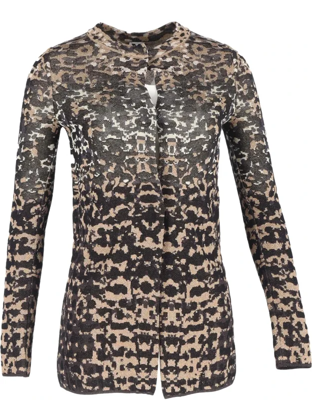 Printed Cardigan
