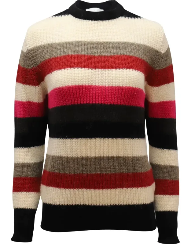 Ribbed Striped Sweater