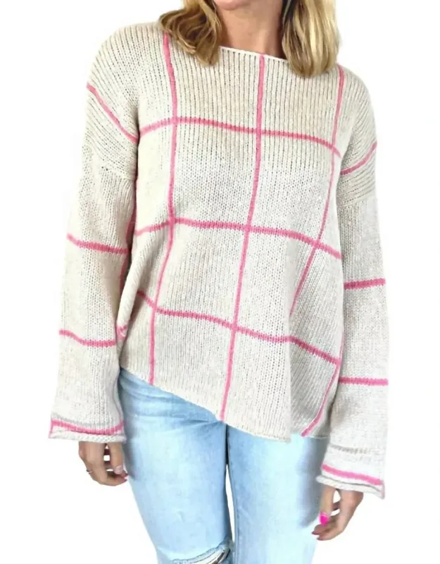 Window Pane Sweater