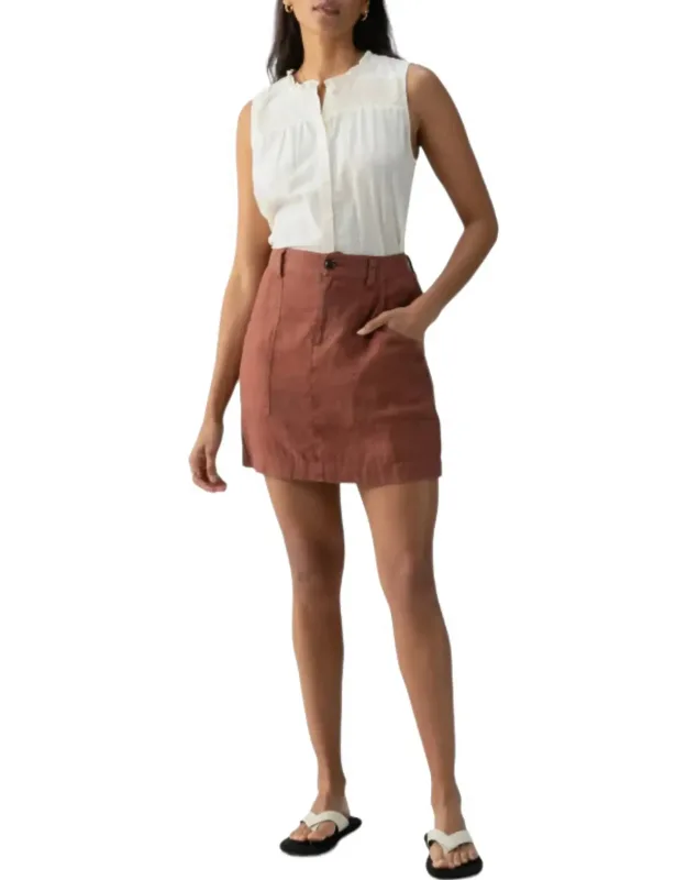 Linen Skirt