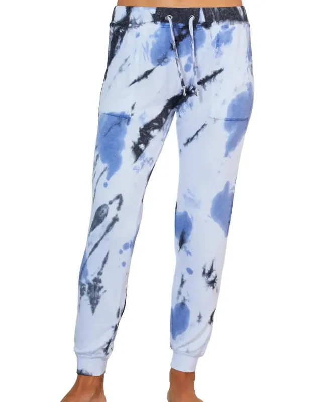 Marble Wash Jogger Pants