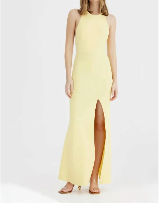 Poet High Neck Dress