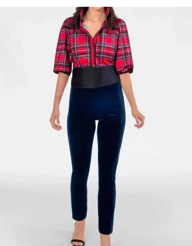 Puff Sleeve Top - Duke Of York In 25" Length & 3/4 Puff Sleeves