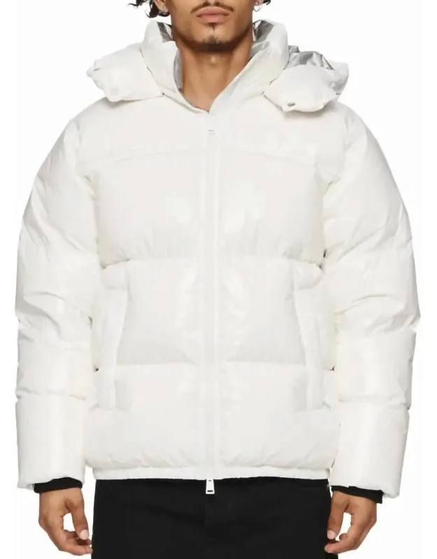 Nylon Down Puffer Jacket